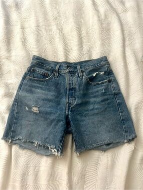Levi’s 501 Women’s High-Rise Denim Shorts - Blue